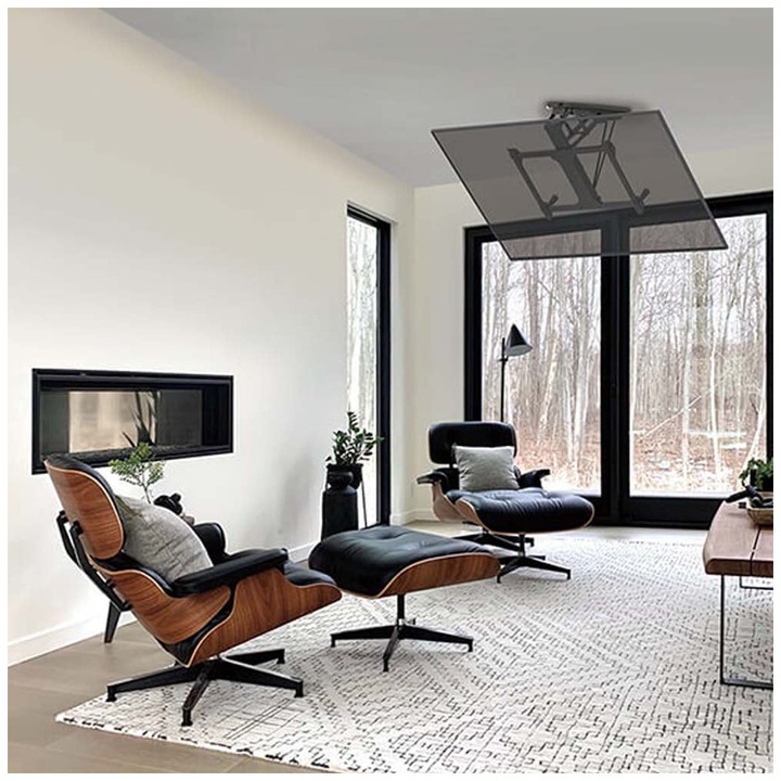 Immagine prodotto LogiLink Supporto a soffitto per TV, 3270", inclinabile elettricamente, 35 kg max. con applicazione (70", 35 kg)
