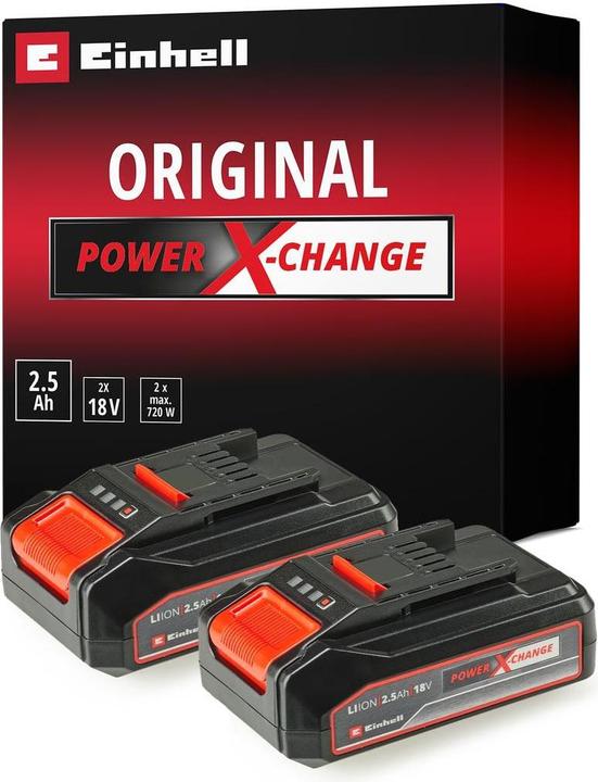 Actual product image Einhell PXC Twinpack (18 V)