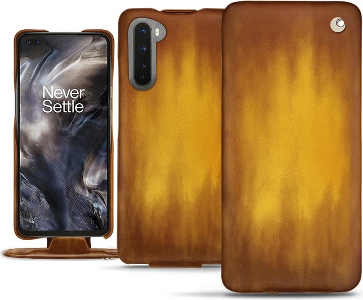 Produktbild Noreve Lederschutzhülle vertikal (OnePlus Nord)