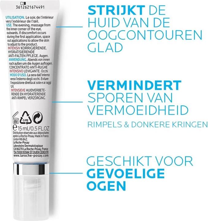 Actual product image La Roche Posay Redermic R (Eye Care Cream, 15 ml, Night)