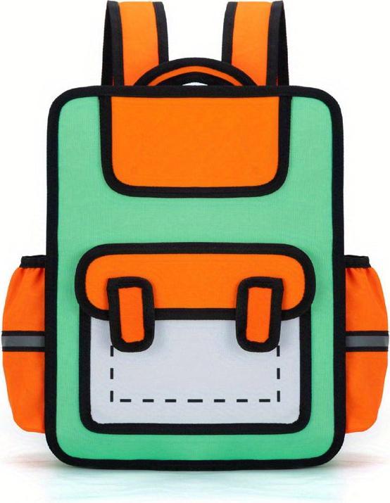 Produktbild Only-Bags.Store Neue niedliche Cartoon Anime Rucksack, einzigartige Schulranzen für Studenten