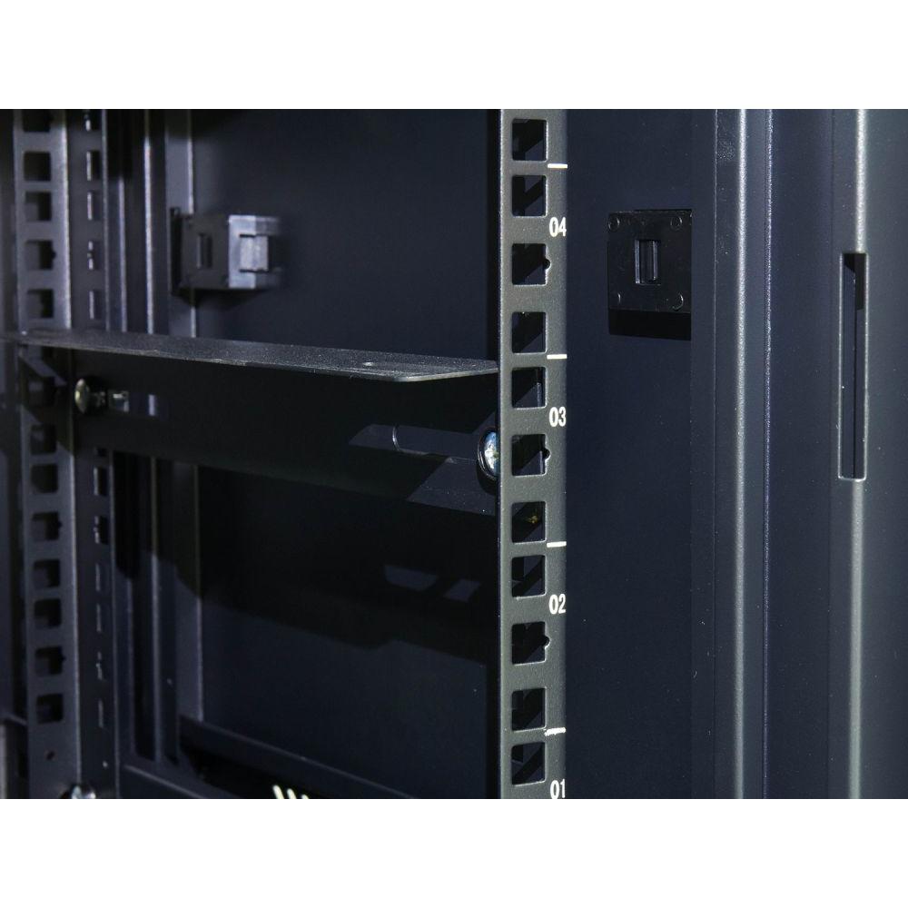 Thumbnail - Good Connections Schrank - Netzwerkschrank - mit Ventilator - RAL 9005, Deep Black - 6U - 48.3 cm (6 HE, 19 Zoll Rack), ...