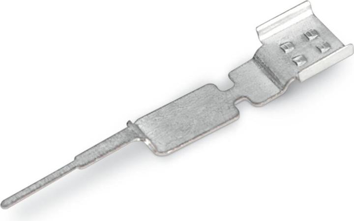 Produktbild Wago Schirmblech Silber 50 St.