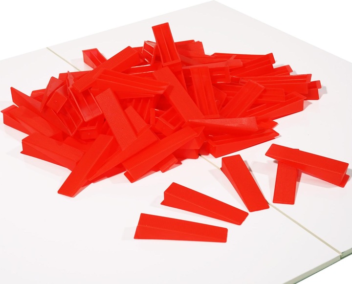 Actual product image XPOtool Tile Levelling System 1000 Tiles Wedges, Laying Aid for Floor and Wall