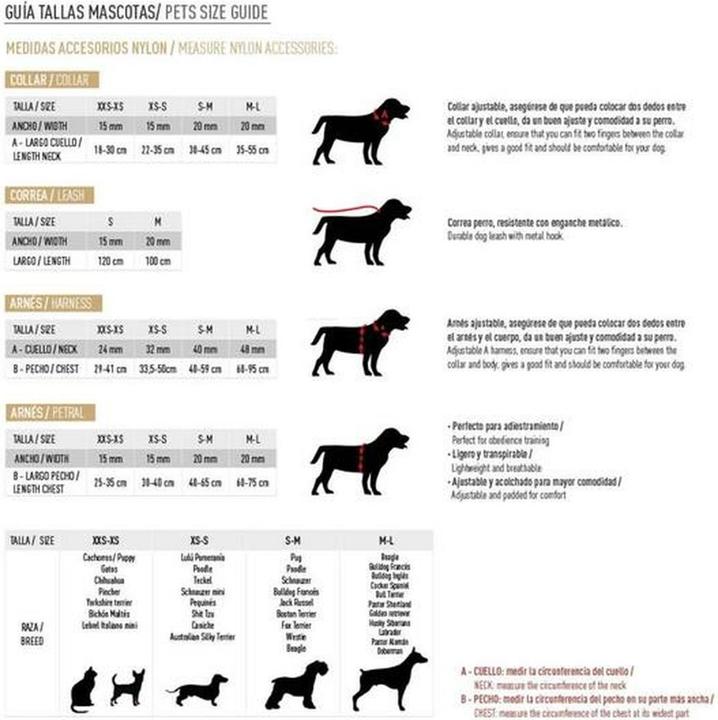 Produktbild NoName CHEWBACCA - Harnais chien - XXS/XS (Longueur 29-41cm - Largeur 2.4cm) (XS, XXS, Hund)