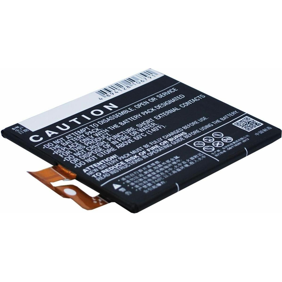 CoreParts Battery for Lenovo Mobile (Akku), Mobilgerät Ersatzteile, Schwarz