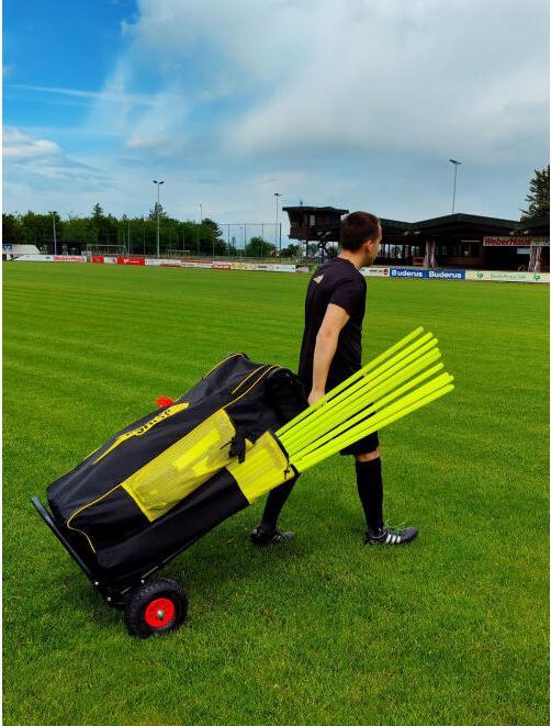 Actual product image Power Shot Powershot® football equipment trolley, black
