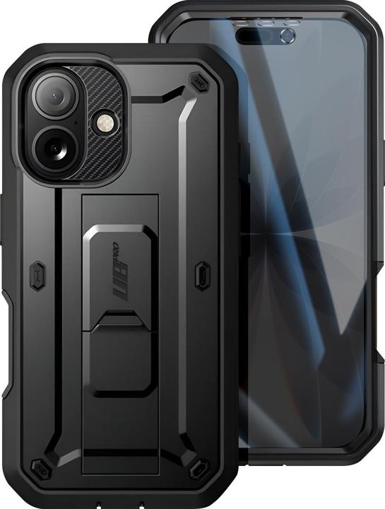 Supcase UB Pro iPhone 17 Hülle - Schwarz (Apple iPhone 17)