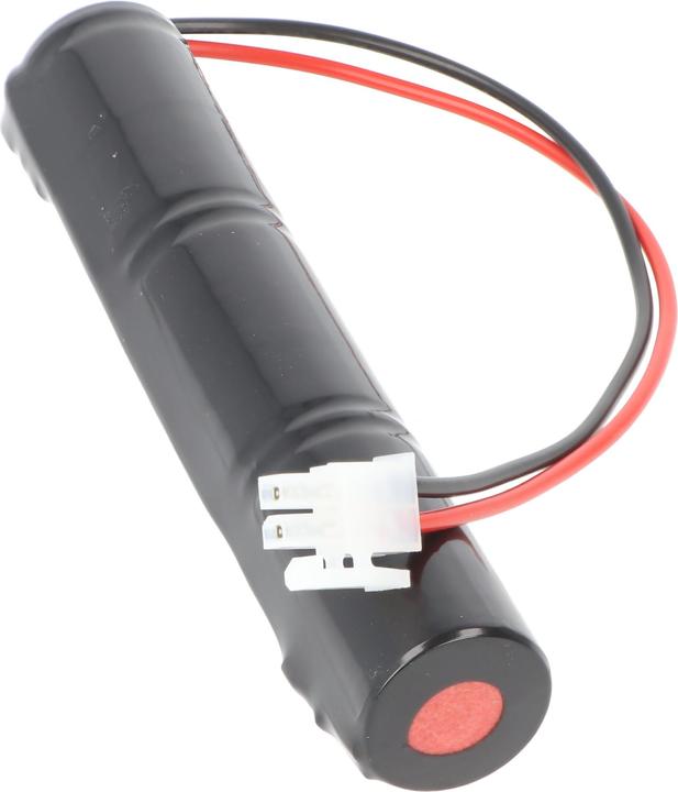 XCell Notleuchtenakku NiCd 3,6V 1800mAh L1x3 Sub-C mit 200mm Kabel einseitig und Stecker