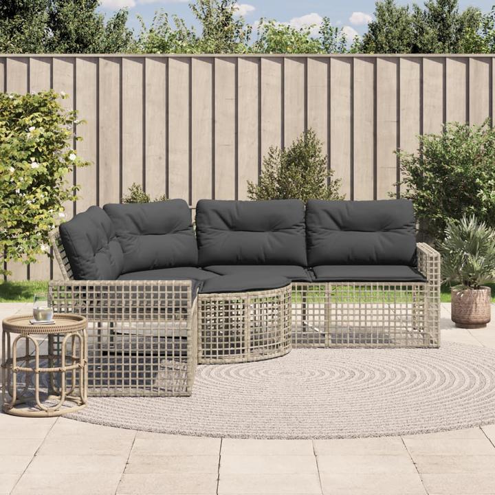 Actual product image vidaXL 10-piece garden lounge set with cushions