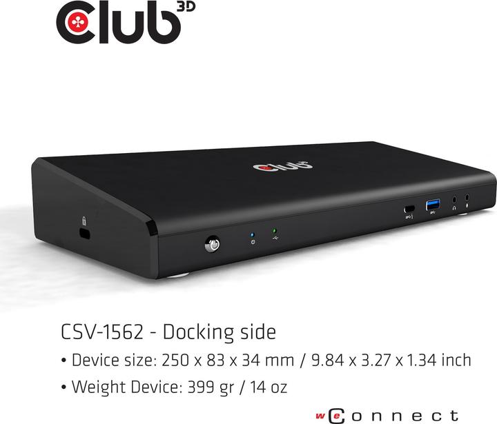 Actual product image Club 3D CSV-1562 (USB-C)