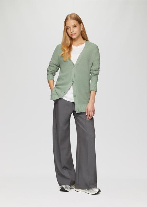 Immagine prodotto S.Oliver Strickjacke Lange Strickjacke mit Strukturmuster (S)