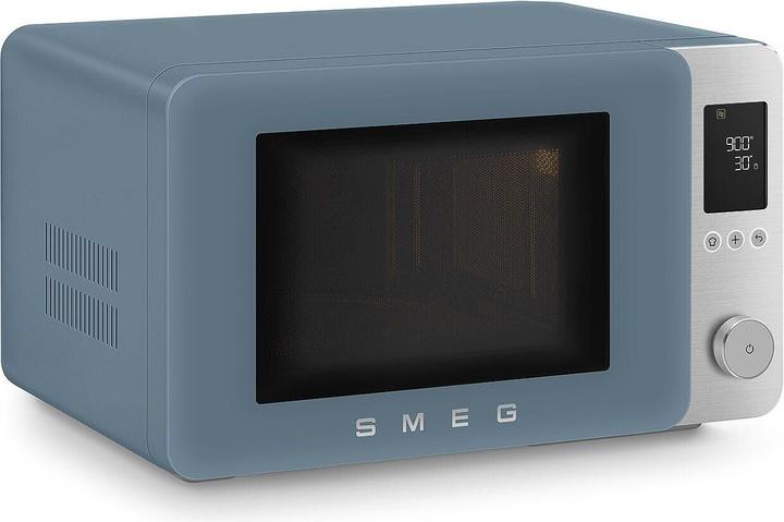 Image du produit Smeg Kombi-Mikrowelle MOC02SBMEU, 9 Fkt, 2100W, Sturmblau matt (27 l)