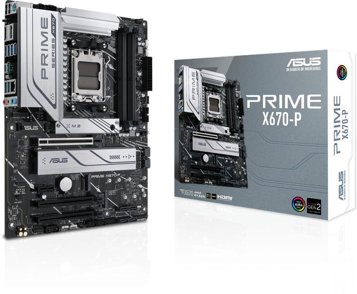 Produktbild ASUS Prime X670-P (AM5, AMD X670, ATX)