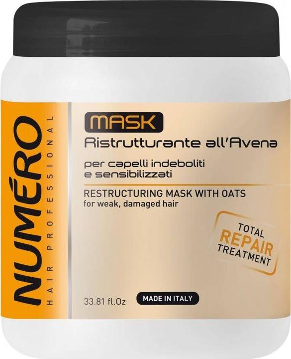 Numero NUMERO Restructuring Mask With Oats restrukturyzująca maska z owsem 1000ml (1000 ml)