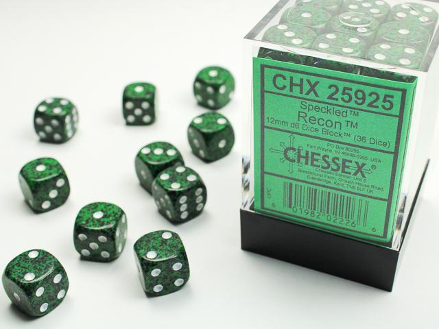 Immagine prodotto Chessex 12 mm d6 Maculato