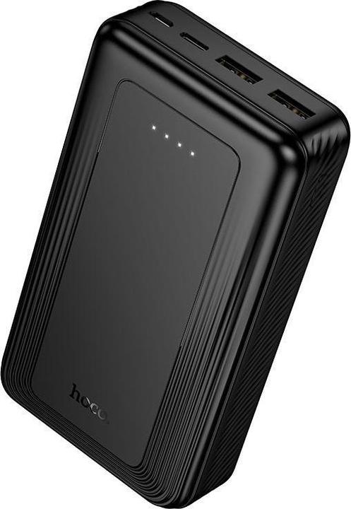 Actual product image Hoco Power bank Powerbank 20000 mAh 2A J165A black (20000 mAh, 74 Wh)