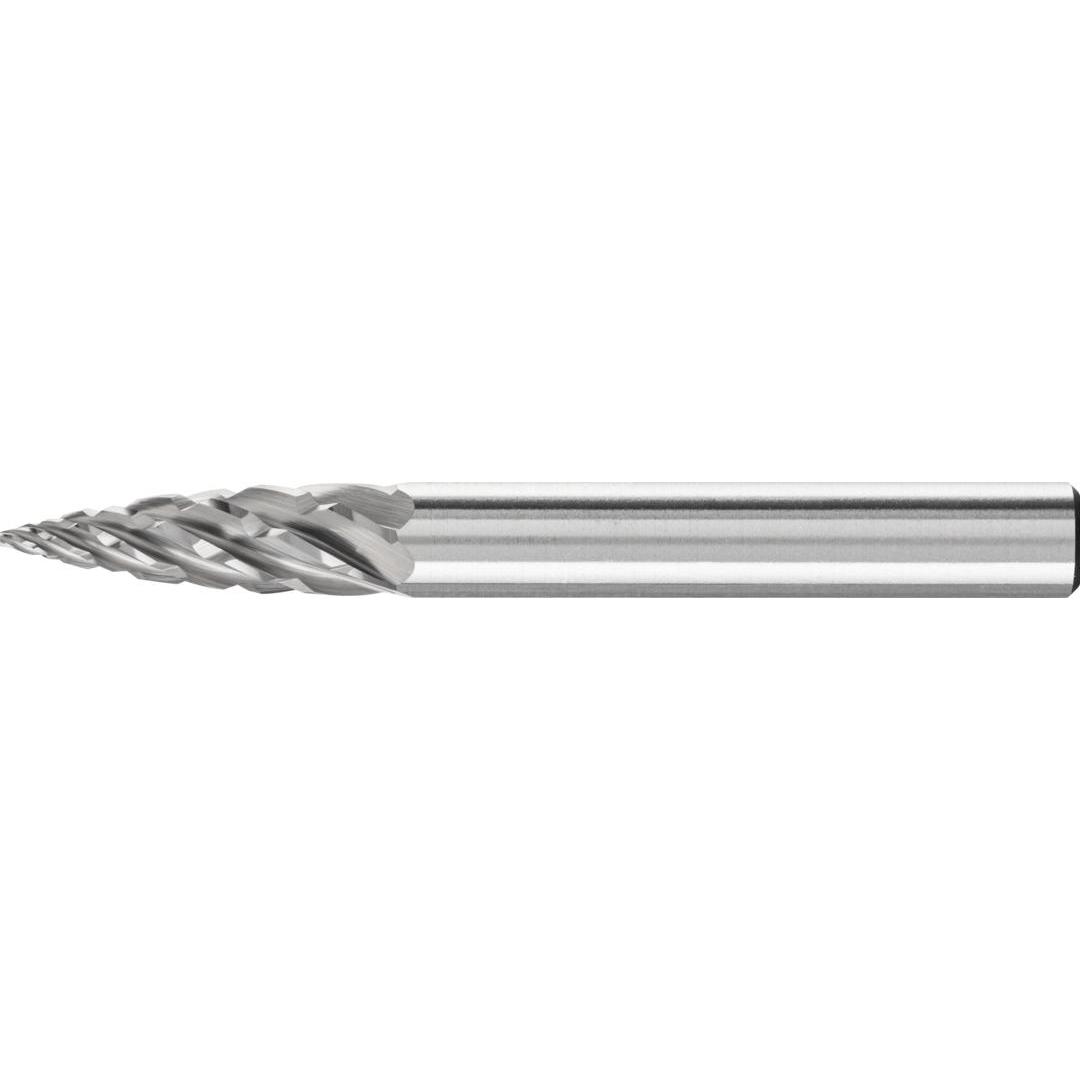 Thumbnail - Pferd, Fräser, Frässtift SPG Ø 6 mm Kopflänge 18 mm Schaft-Ø 6 mm Hartmetall Verzahnung STEEL
