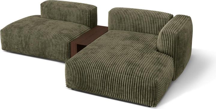 Image du produit Micadoni Canapé D'Angle Droit Modulaire, "Martina", 2 Places, 285x176x75 Fabriqué en Europe (Canapé modulaire, Canapé d'angle)