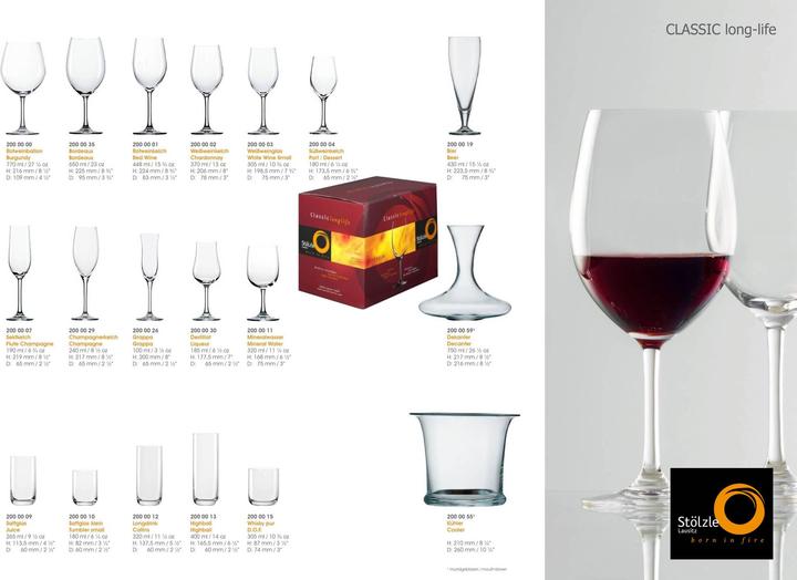Produktbild Stölzle Longlife (19 cl, 1 Glas, Sektgläser)