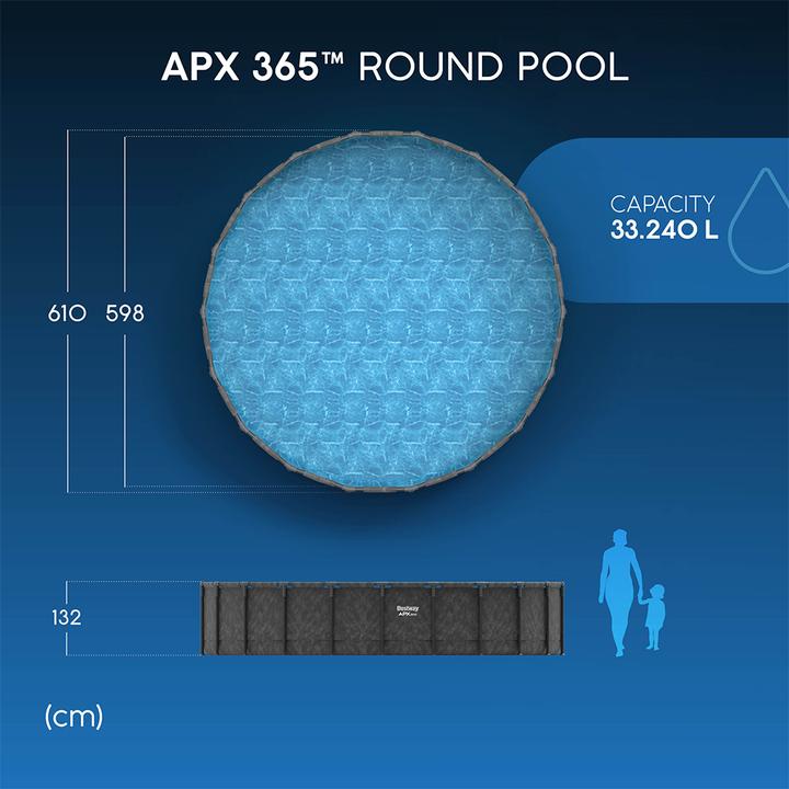 Image du produit Bestway APX Round Pool Set 610 x 132cm
