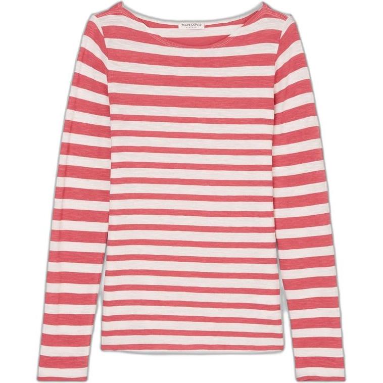 Marc O'Polo, Damen, Shirt, Langarmshirt, Mehrfarbig, (S)