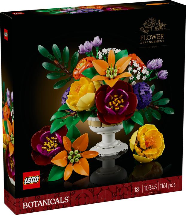 Actual product image LEGO Flower arrangement (10345, LEGO Botanical, LEGO Rare Sets)