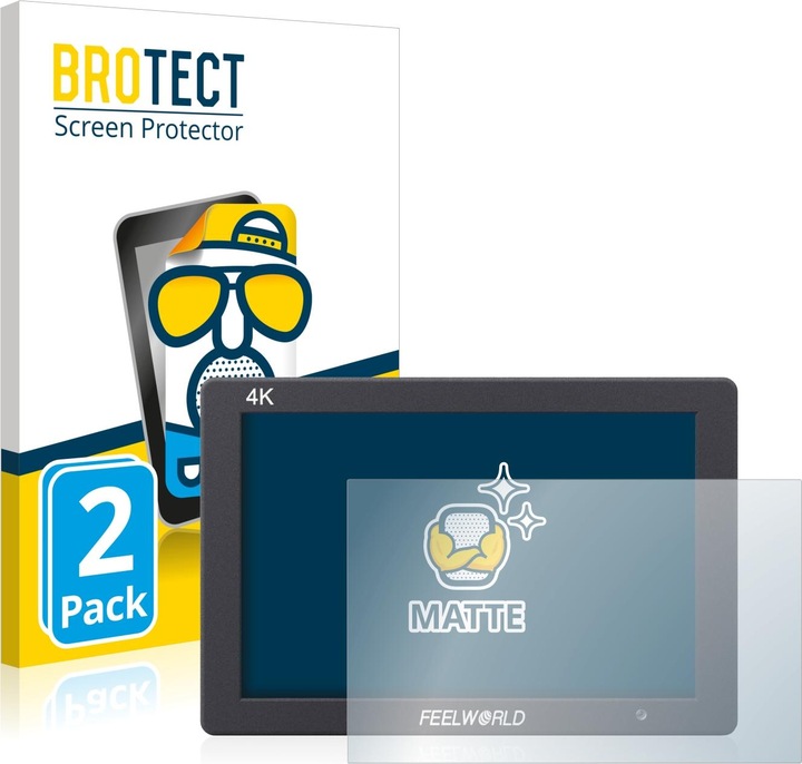 Productafbeelding BROTECT Antireflecterende schermbeschermer mat (2 Stuk, T7 7")