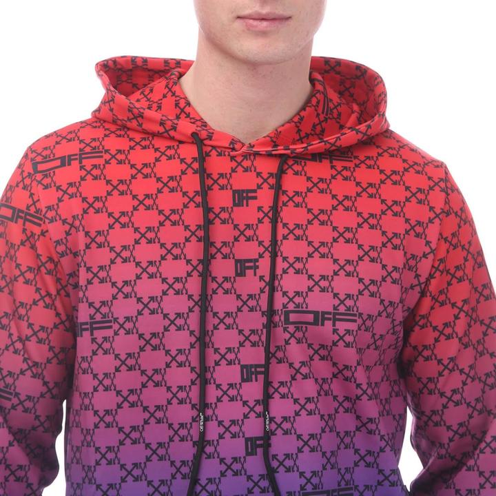 Immagine prodotto Off ATHL Felpa con Cappuccio Monogramma Uomo (S)