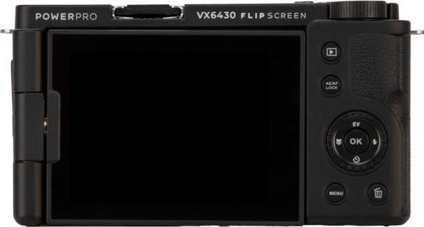 Immagine prodotto Easypix PowerPro VX6430 Flip Screen La telecamera bridge intelligente con schermo ribaltabile (4.9 - 49 mm, 8 Mpx)