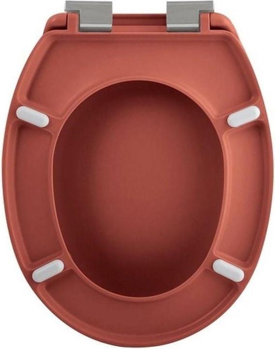 Produktbild spirella Toilettensitz Neela Terracotta matt
