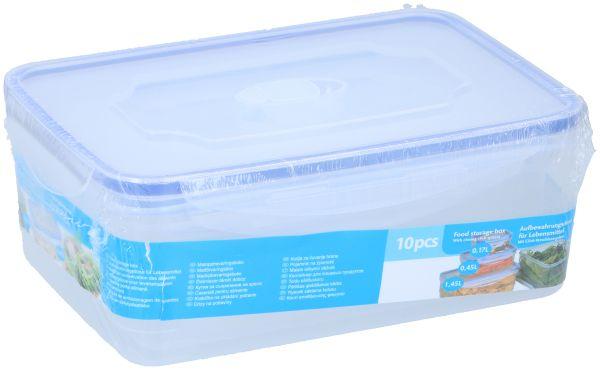 Actual product image Edco Storage box food 10pcs PP (2.30 l)