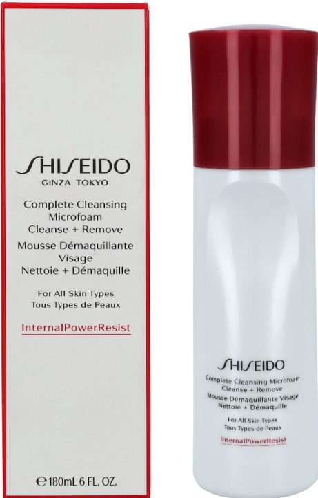 Image du produit Shiseido Defend & Prepare Microfoam nettoyante complète (Mousse, 180 ml)