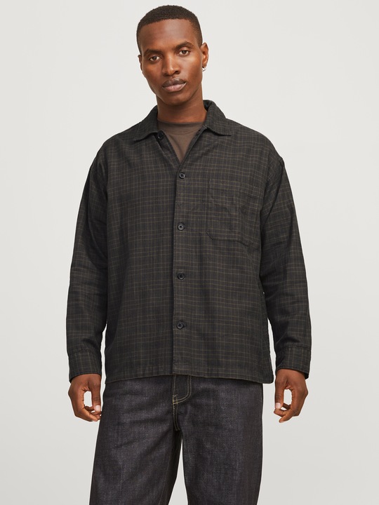 Produktbild Jack & Jones Weit geschnitten Overshirt Overshirt (XL)