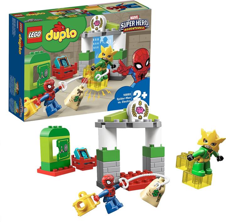 Actual product image LEGO DUPLO Spider-Man and Electro (10893)