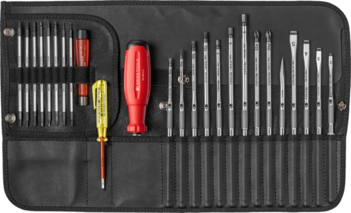PB Swiss Tools Schraubenzieherset PB 38515 SwissGrip Evo (Cacciavite a croce PZ, Fessura croce Phillipps (PH), Porta, TX)