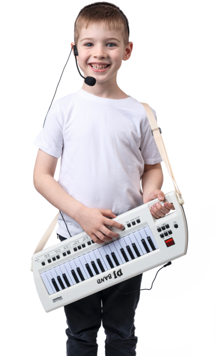 Immagine prodotto DJ Band Tastiera a 37 tasti con cuffie (71142)