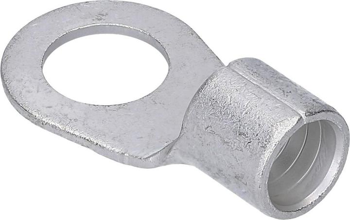 Kalitec 10 Stück Q35-12 Quetschkabelschuh 35mm² M12 I Unisoliert I Dornpressung I Für mehr-, fein- u