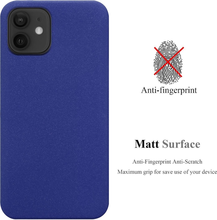 Immagine prodotto Cadorabo Copertura smerigliata in TPU (Realme 12 Pro+, Apple iPhone 12)