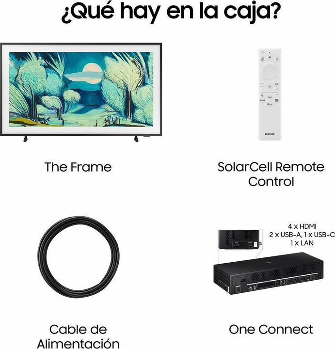 Actual product image Samsung TQ55LS03FAU (55", QLED, 4K, 2025)