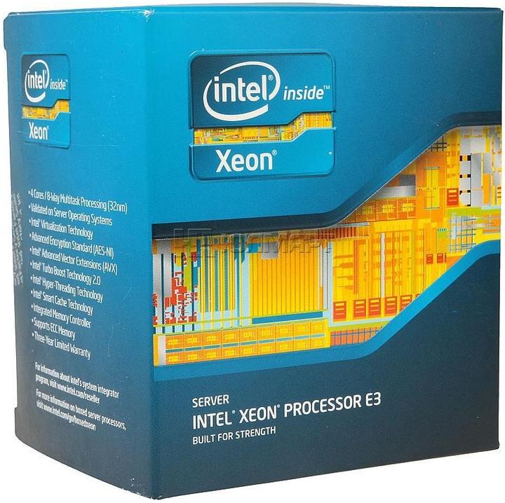 Actual product image Intel Xeon E3-1230 V2 (LGA 1155, 3.30 GHz, 4 -Core)