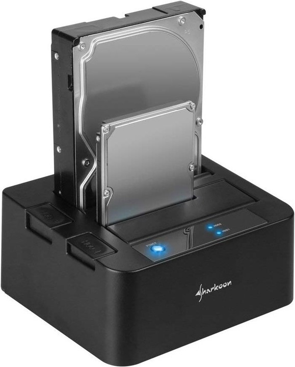 Actual product image Sharkoon SATA QuickPort Duo