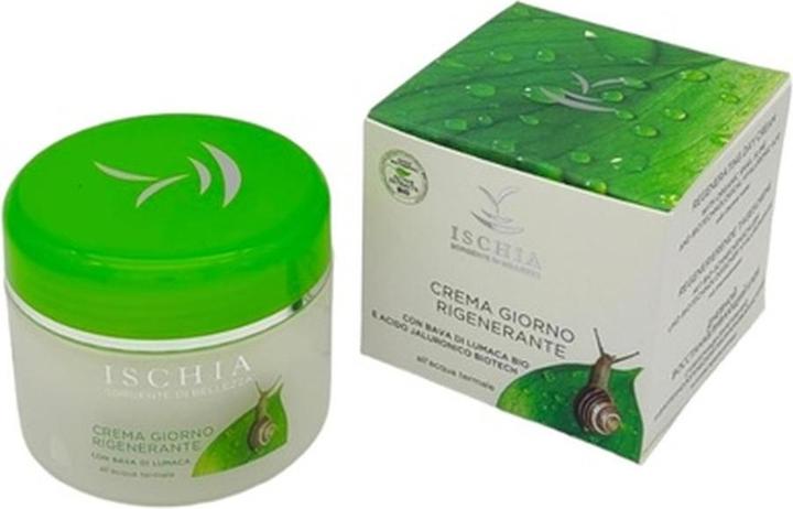 Ischia ISB Regenerierende Tag Creme Schneckenschleim 100ml mit Schneckenschleim und Thermalwasser von der (100 ml, Tagescreme)