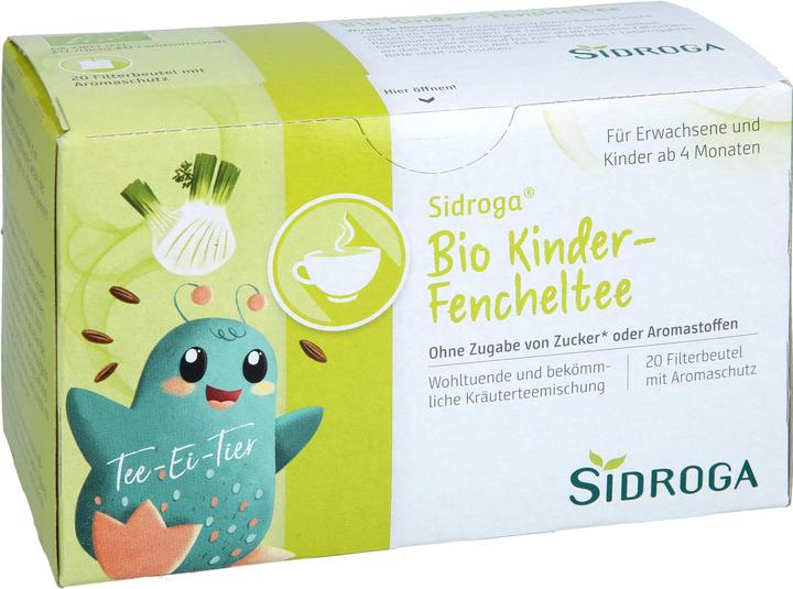 Produktbild Sidroga Bio Kinder-Fenchel-Tee (40 g)