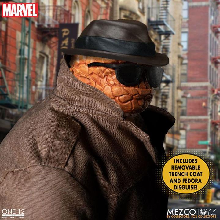 Image du produit Mezco Toys Marvel figurines 1/12 Fantastic Four Deluxe Steel Box Set 16 cm