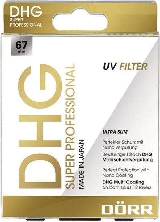 Immagine prodotto Dörr DHG Super Protect UV (67 mm, Filtro di protezione, 67 mm)