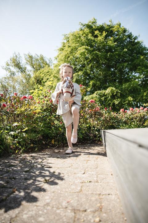 Actual product image My Hobby Horse - Bridle red glitter (MHH011008)