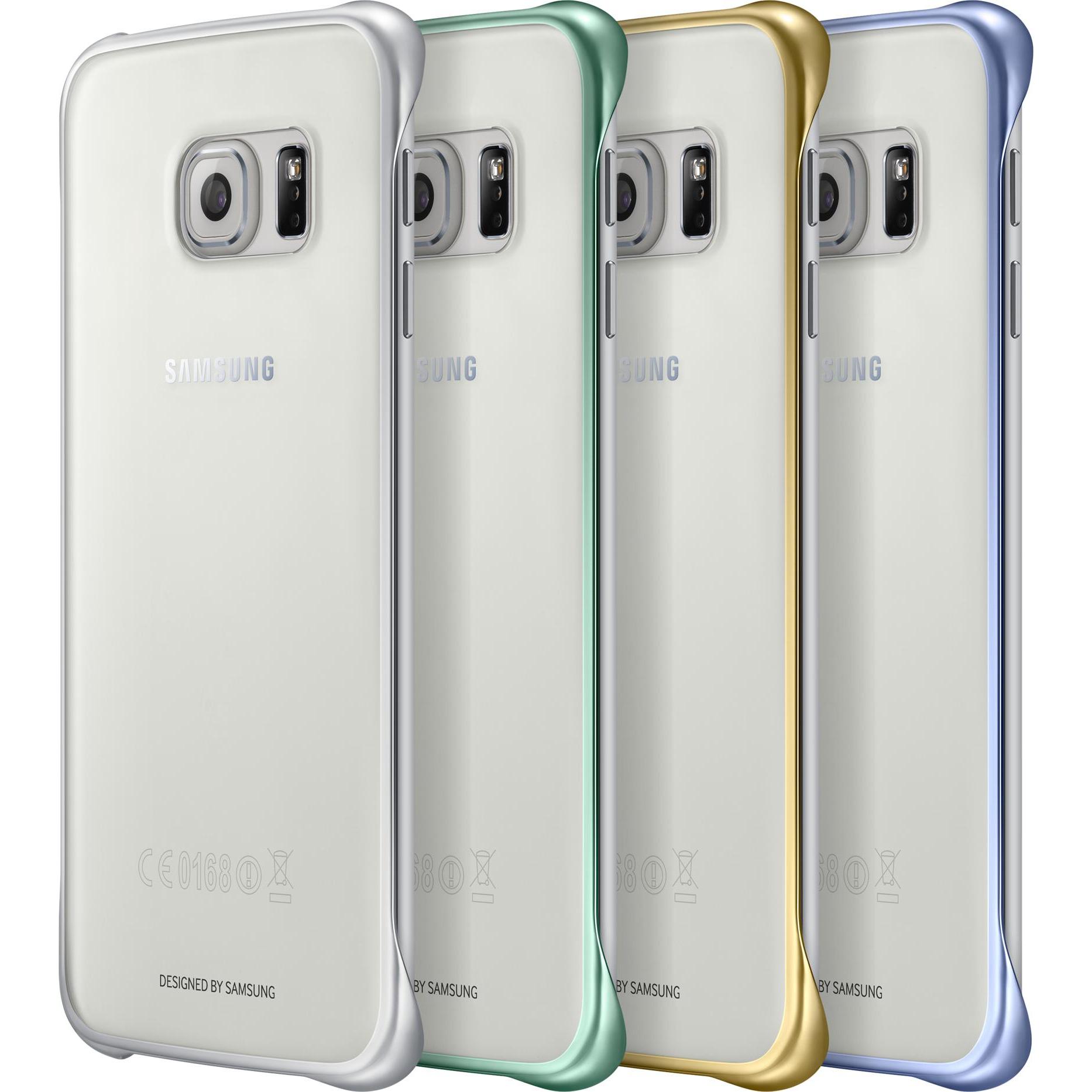 Thumbnail - Samsung Clear Cover (Samsung Galaxy S6 Edge), Smartphone Hülle, Gold