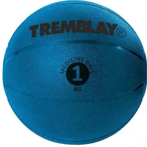 Immagine prodotto NoName Palla pesata TREMBLAY Medicine Ball 1kg D17,5cm Blu per il lancio (1 kg, 175 mm)