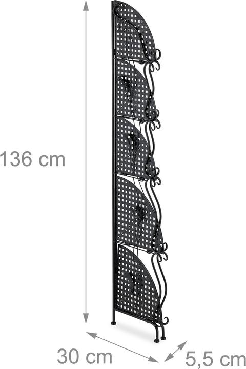 Actual product image Relaxdays Corner shelf